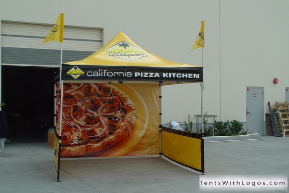 10 x 10 Pop Up Tent - California Pizza Kitchen